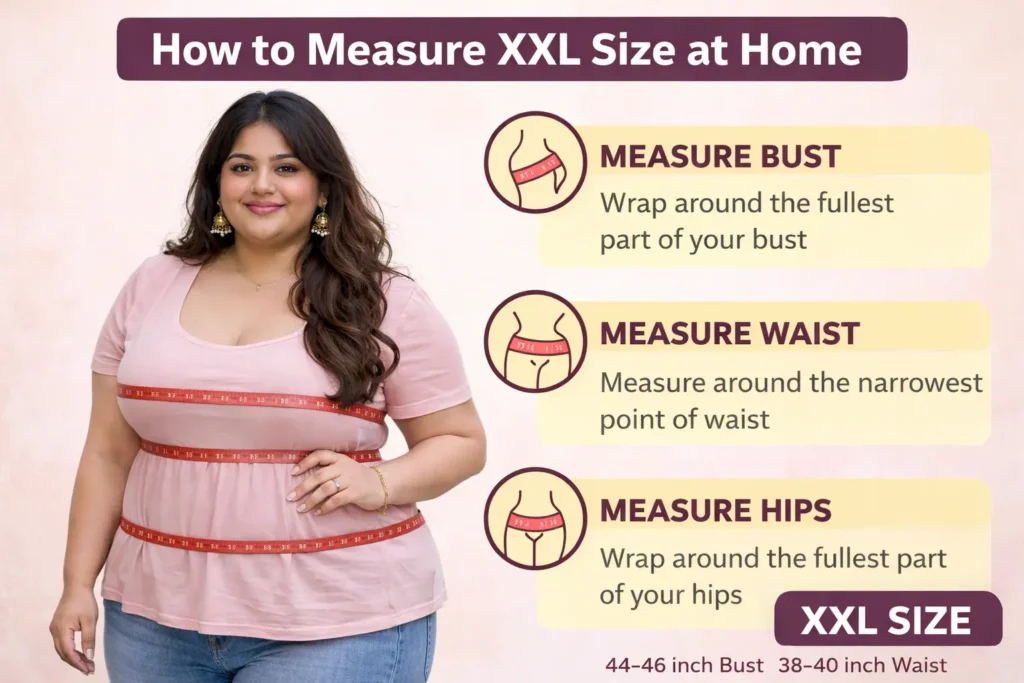 How to Measure XXL Size at Home
