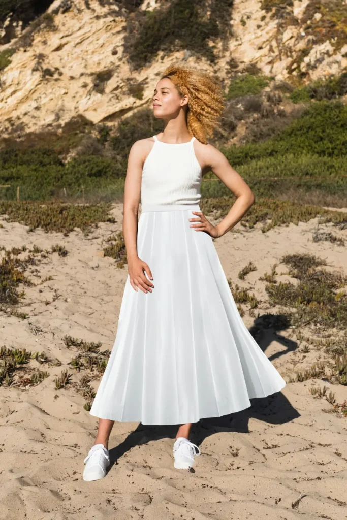 Classic White Maxi Dress
