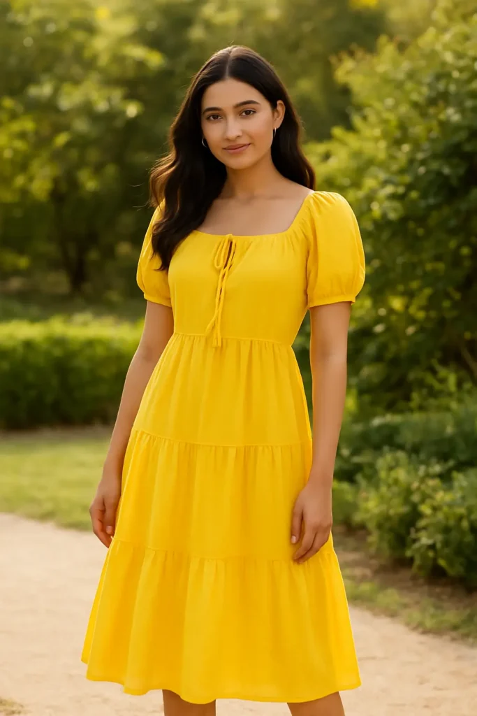 short puff sleeves
