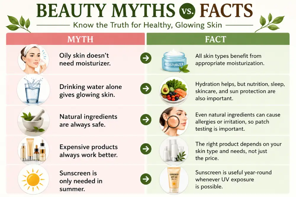 Beauty Myths vs. Facts
